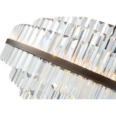 Evelyn Large 80cm 10 Light Chandelier by Lode Lighting