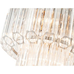 Calista Small 32cm 4 Light 2 Tier Chandelier Brushed by Lode Lighting
