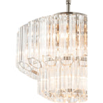 Calista Small 32cm 4 Light 2 Tier Chandelier Brushed by Lode Lighting