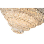 Calista Extra Large 85cm 12 Light 5 Tier Chandelier, Brushed by Lode Lighting
