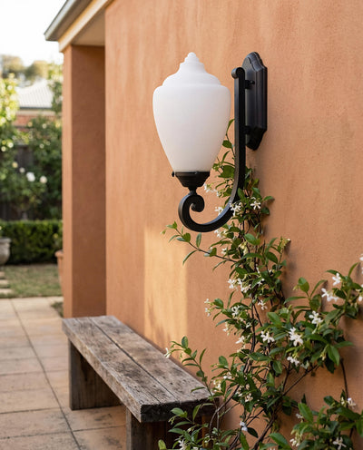 Newry Medium Outdoor Wall Light Matte by Lode Lighting