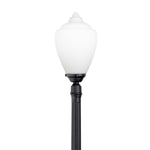 Newry Large Standard Outdoor Garden Post Light Matte by Lode Lighting