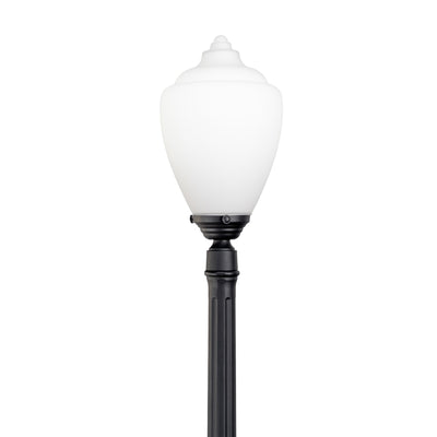 Newry Large Standard Outdoor Garden Post Light Matte by Lode Lighting