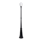 Newry Large Standard Outdoor Garden Post Light Matte by Lode Lighting