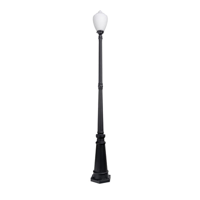 Newry Large Standard Outdoor Garden Post Light Matte by Lode Lighting