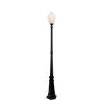 Newry Large Standard Outdoor Garden Post Light Matte by Lode Lighting