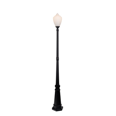 Newry Large Standard Outdoor Garden Post Light Matte by Lode Lighting