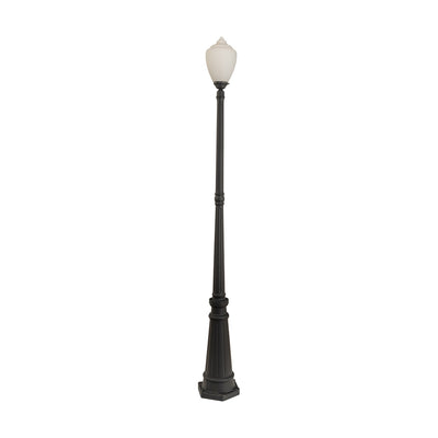 Newry Large Standard Outdoor Garden Post Light Matte by Lode Lighting