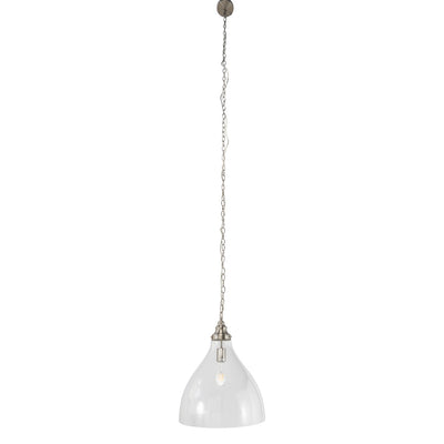 Keys Chain Pendant Large Brushed Clear by Lode Lighting