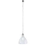 Keys Chain Pendant Large Brushed Clear by Lode Lighting