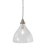 Keys Chain Pendant Large Brushed Clear by Lode Lighting