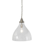 Keys Chain Pendant Large Brushed Clear by Lode Lighting