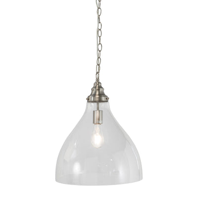 Keys Chain Pendant Large Brushed Clear by Lode Lighting