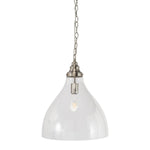 Keys Chain Pendant Large Brushed Clear by Lode Lighting