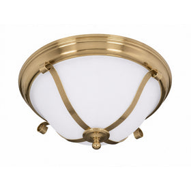 Dallas 3 Light Oyster Satin Brass by Lode Lighting
