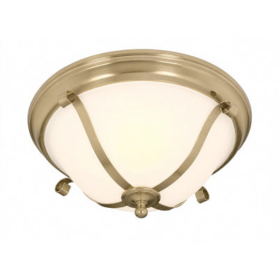 Dallas 3 Light Oyster Satin Brass by Lode Lighting