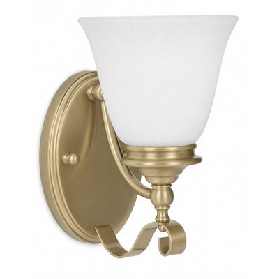 Dallas Wall Light Satin Brass by Lode Lighting