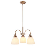 Benson 3 Light Pendant Arms Down by Lode Lighting