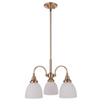 Benson 3 Light Pendant Arms Down by Lode Lighting