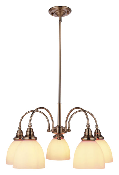 Benson 5 Light Pendant Arms Down by Lode Lighting