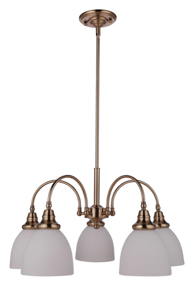 Benson 5 Light Pendant Arms Down by Lode Lighting