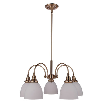 Benson 5 Light Pendant Arms Down by Lode Lighting