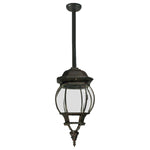 Flinders Large IP44 Outdoor Rod Pendant Antique Bronze