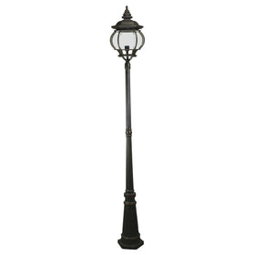 Flinders Large IP44 Standard Outdoor Garden Post Light Antique Bronze