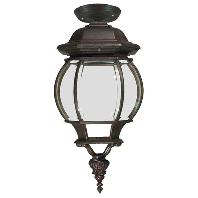 Flinders Medium IP44 Outdoor Under Eave Antique Bronze