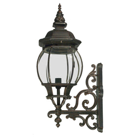 Flinders Large IP44 Outdoor Wall Light Antique Bronz