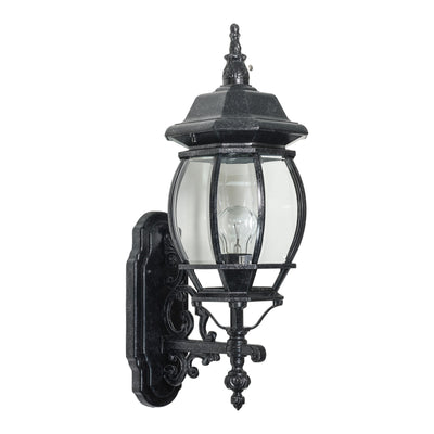 Flinders Medium IP44 Outdoor Wall Light Antique Black