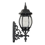 Flinders Medium IP44 Outdoor Wall Light Antique Black