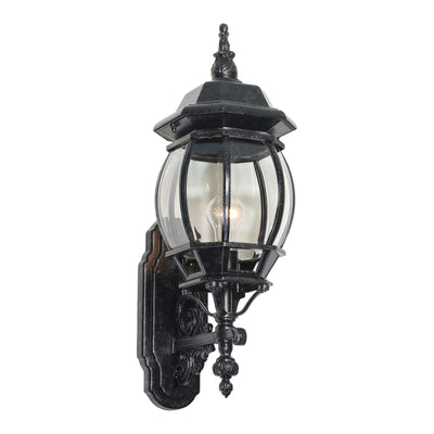 Flinders Medium IP44 Outdoor Wall Light Antique Black