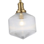 Jefferson Small Rod Pendant Clear by Lode Lighting