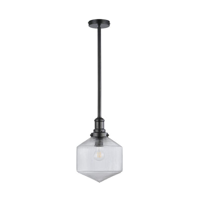 Jefferson Small Rod Pendant Clear Matte by Lode Lighting