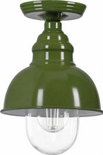Parkway Small Outdoor Under Eave Olive Green