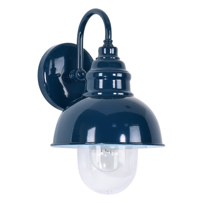 Parkway Small Outdoor Wall Light French Blue by Lode Lighting