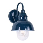 Parkway Small Outdoor Wall Light French Blue by Lode Lighting