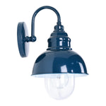 Parkway Small Outdoor Wall Light French Blue by Lode Lighting