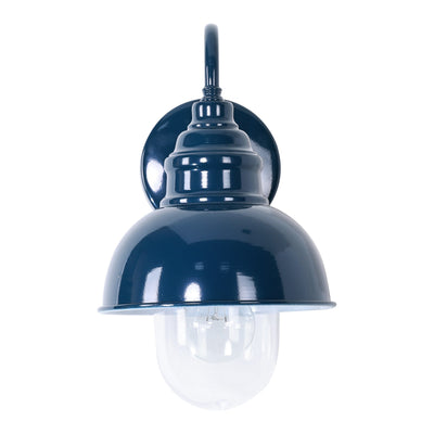 Parkway Small Outdoor Wall Light French Blue by Lode Lighting