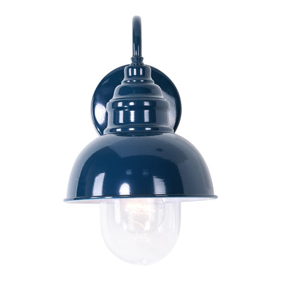 Parkway Small Outdoor Wall Light French Blue by Lode Lighting