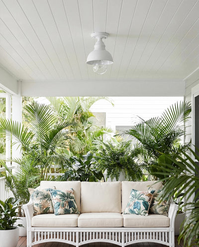 Parkway Small Outdoor Under Eave by Lode Lighting