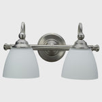 Nova 2 Light Wall Bracket Brushed by Lode Lighting