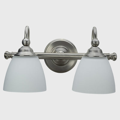 Nova 2 Light Wall Bracket Brushed by Lode Lighting