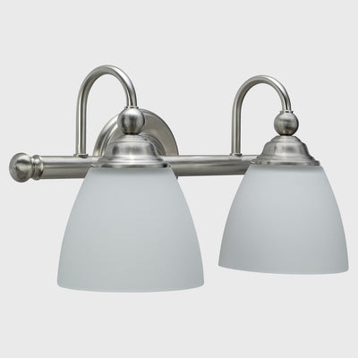 Nova 2 Light Wall Bracket Brushed by Lode Lighting