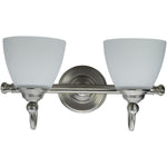 Nova 2 Light Wall Bracket Brushed by Lode Lighting