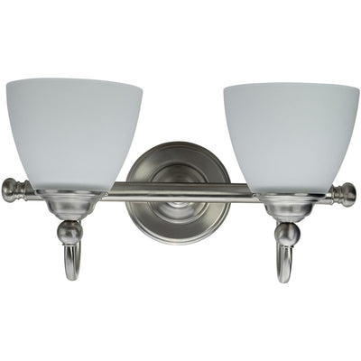 Nova 2 Light Wall Bracket Brushed by Lode Lighting