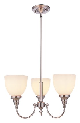 Benson 3 Light Pendant Brushed by Lode Lighting