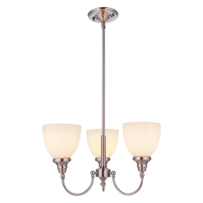 Benson 3 Light Pendant Brushed by Lode Lighting