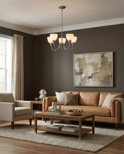 Benson 5 Light Pendant Brushed by Lode Lighting